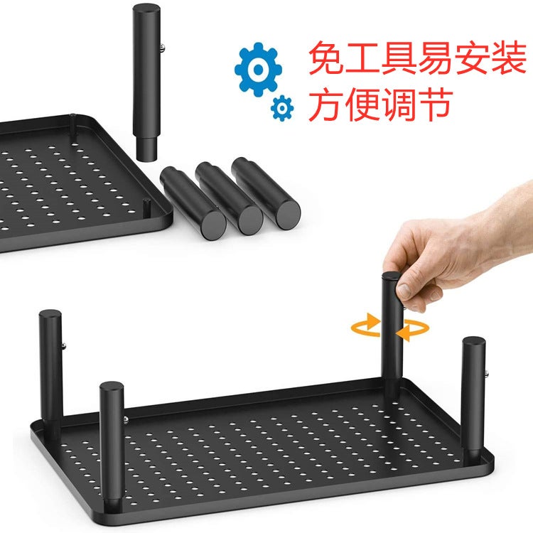 Spot Computer Display Heightening Base Height Adjustable Tool-Free Installation Monitor Heightening Stand - Image 5